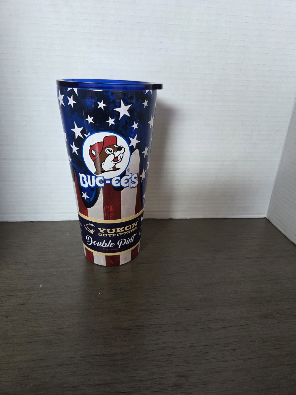 Buc-ee's Patriotic Double Pint Tumbler - Red White Blue America 250 Edition